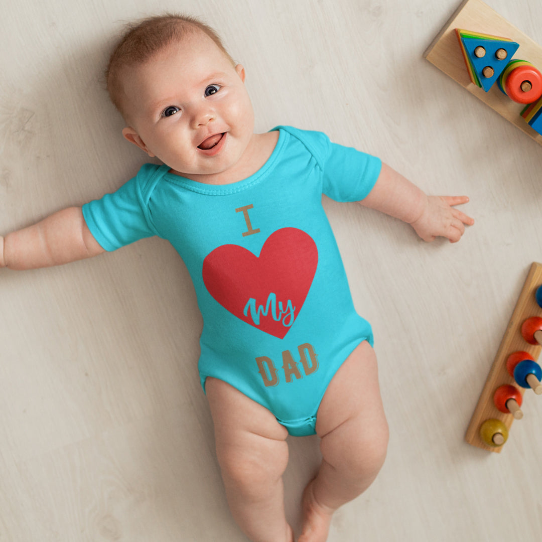 "I Love My Dad" Kids Romper